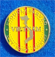 Vietnam Marines Challenge Coin