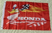 Honda Motorcycle Racing Flag 2ft X 3ft  New