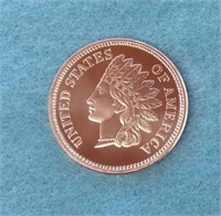 1oz Copper Indian Head Penny