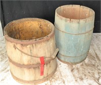 Sugar bucket & Nail keg