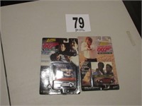 (2) Johnny Lightning James Bond 007 Die Cast Cars