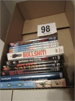 Misc. Box Lot of Assorted DVD's