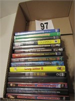 Misc. Box Lot of Assorted DVD's