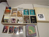 Box of Baseball MLB, NFL, NHL, NBA, PGA, 1991