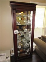 Curio Cabinet with Six Shelves 'Pulaski' with