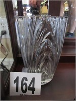 14" Tall Crystal Vase