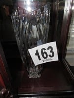 10" Tall Crystal Vase