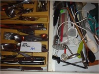 SILVERWARE DRAWER CONTENTS