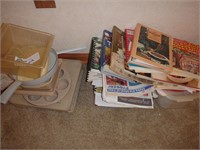 STORAGE CONTAINERS, COOK BOOKS, MICROWAVE DISHES