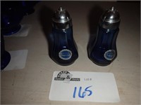 IMPERIAL COBALT SALT AND PEPPER WITH LABEL