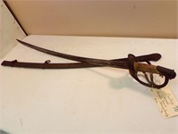 Civil war sword Flemingburg KY 1937