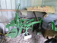 John Deere 3 bottom mounted plow