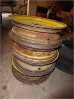 4 used implement rims