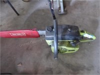 Poulan chainsaw (turns over, has compression) cond