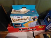 ShamWow & water broom