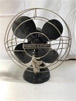 Robbins and Myers 4 Blade Vintage Electric Fan
