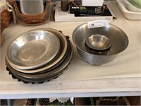 Aluminum and Glass Pie Pans