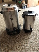 West Bend Coffee Percolator and Coffee Dispenser