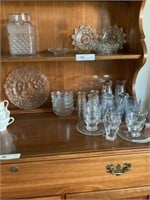 Clear Glass- Tumblers, Serving Pieces, Etc.