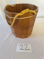 Wooden Ice Bucket