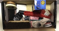 Box of Shoe Polish & Supplies