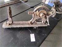 hand crank well mount drill press