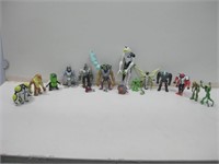 Assorted Action Figures Pictured Tallest 9"