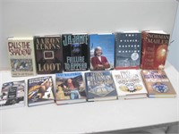 Box Of Assorted Novels w/ 3 Signed Tony Hillerman