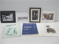 Assorted Vintage Photographs & Books & Shown