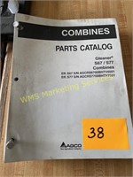 Gleaner S67/S77 Parts Catalog