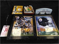 Steelers Plaque, 3 Rivers, Heinz Field, DVD