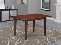 East West Furniture Butterfly Leaf Picasso Table