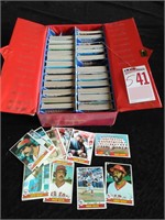 Baseball Cards in Topps Container