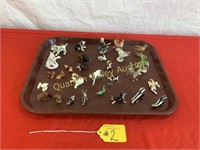 TRAY LOT OF ASSORTED MINIATURES