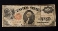 1917 $1 US Large Note- Red Seal