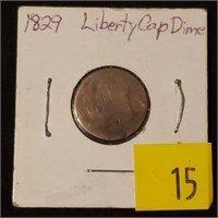 1829 Capped Bust Dime
