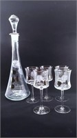 Wine Glasses and Decanter