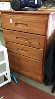 Five drawer chest