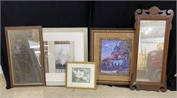 Lot of Mirrors/Framed Prints