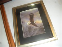 Bradford Exchange Eagle Print-No. A3659, 23x12