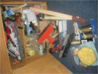 Paint Supplies-Contents of Cabinet