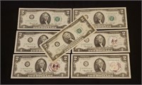 7- 1976 $2 Notes