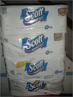 80 Rolls Scott Toilet Tissue, (4 Packages)