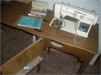 Capitol Model 300 Sewing Machine in Cabinet