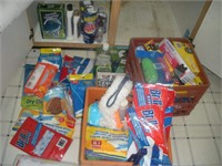 Contents of Cabinet-Kitchen Cleaners, Trash Bags