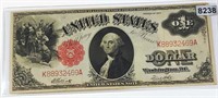 1917 $1 US Red Seal Bill UNCIRCULATED
