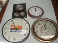 Wall Clocks and Barometer