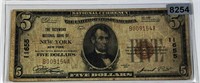 1929 $5 Brown Seal Bill LIGHTLY CIRCULATED