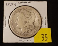 1889 Carson City Morgan Silver Dollar