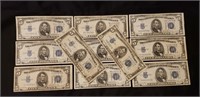 11-1934D $5 Silver Certificates